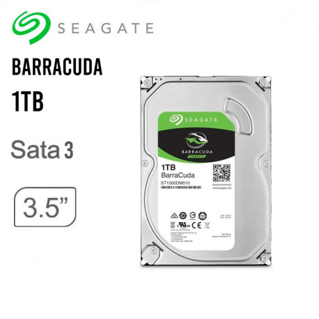 Seagate  1 TB  Hard Drive HDD, 3.5 Inches SATA 6 Gb/s 64 MB